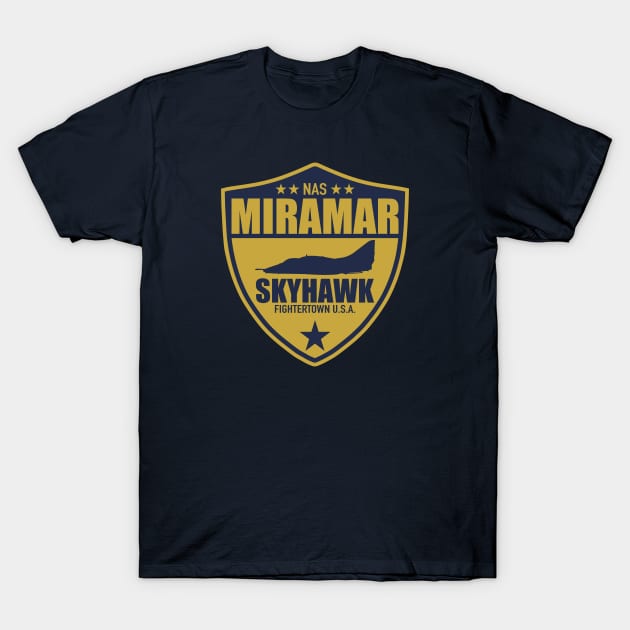 NAS Miramar A-4 Skyhawk T-Shirt by TCP